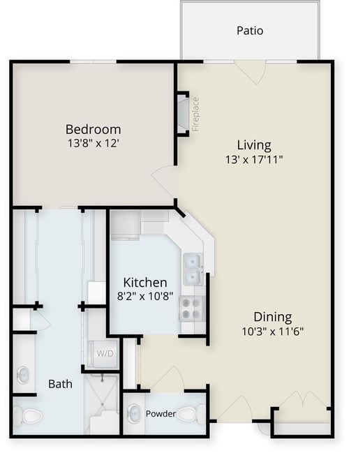 LVS one bedroom apartment