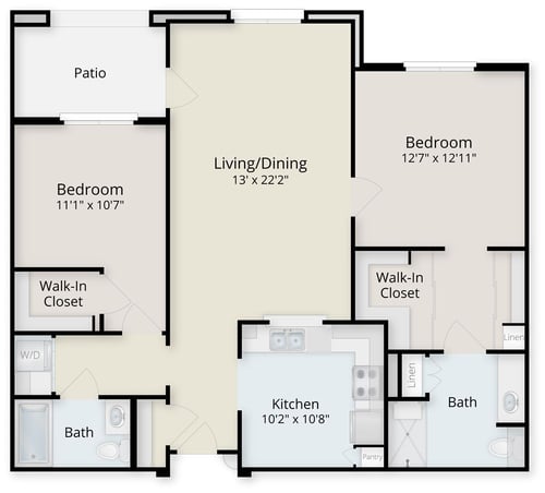 LVS two bedroom classic