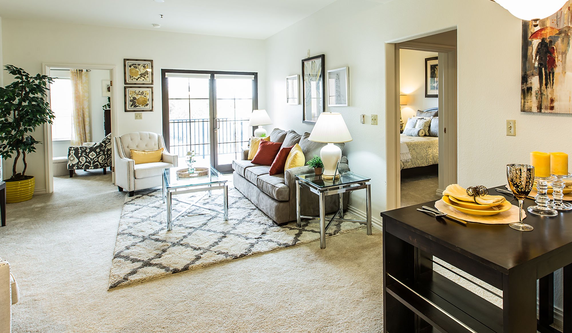 interior of an apartment