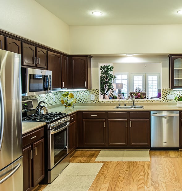 interior apartment kitchen