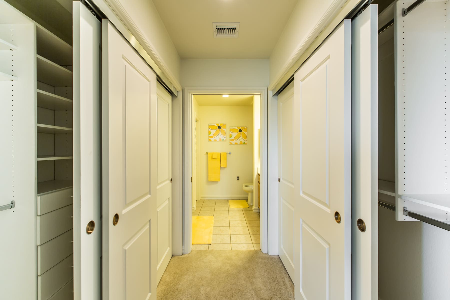 apartment closet